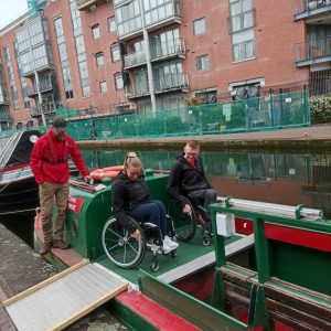 Wheelchair boat